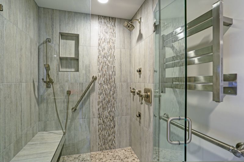 Spacious Shower Areas